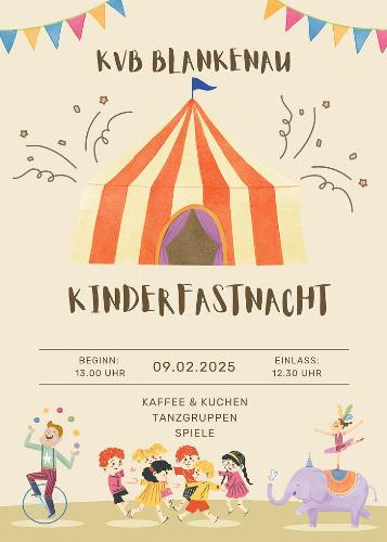 Kinderfastnacht KVB Blankenau